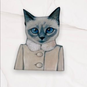 Brooch- Cats in Clothes by Heather Mattoon